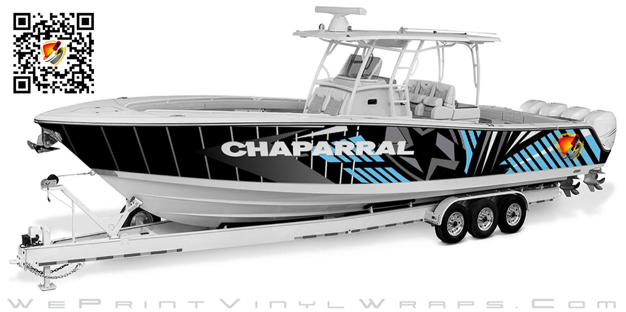 BOAT WRAPS GRAPHICS DECALS KIT