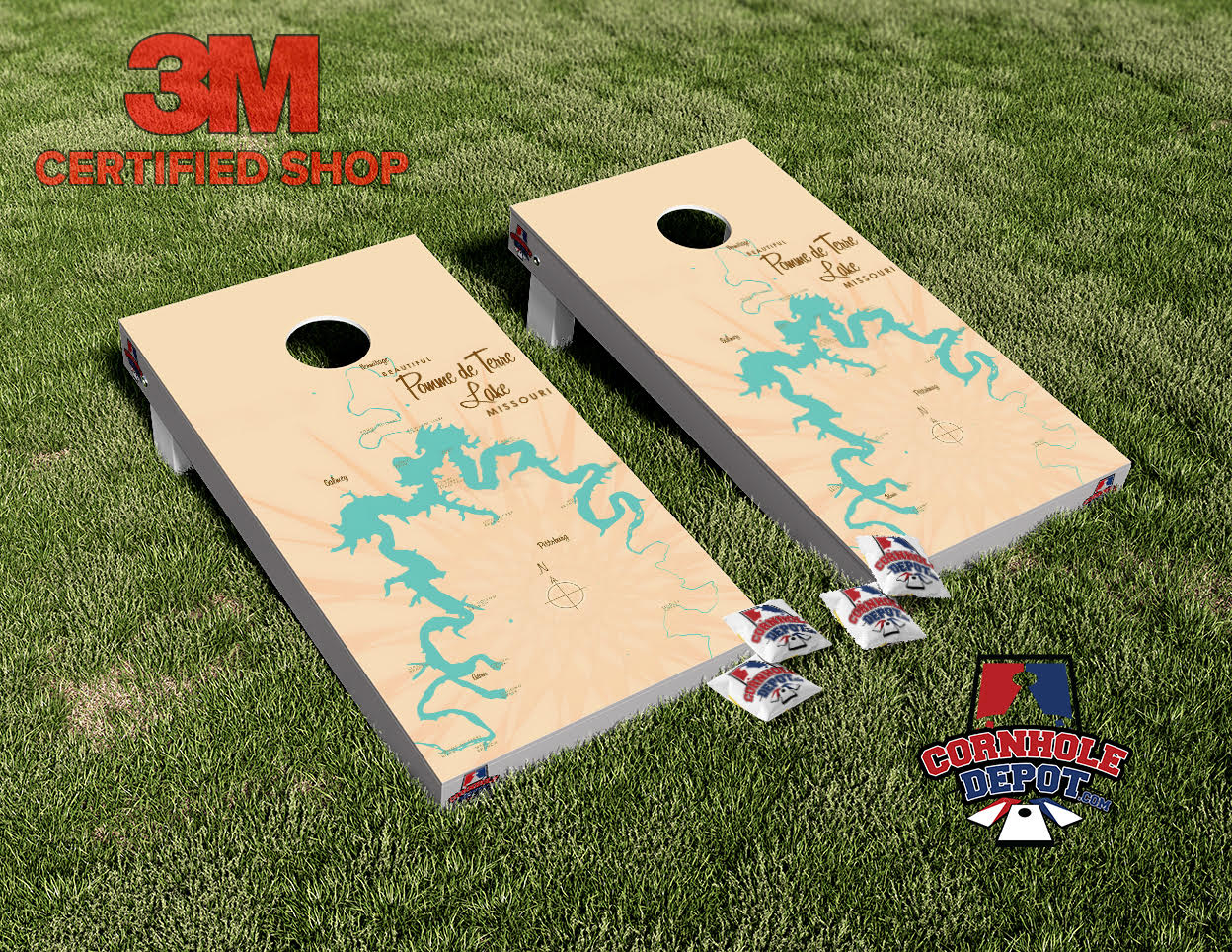 Vinyl Wrap Corn Hole