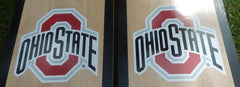 2 Ohio State Vinyl Laminated Sticker ***** 2 stickers size 17"x17"" ******