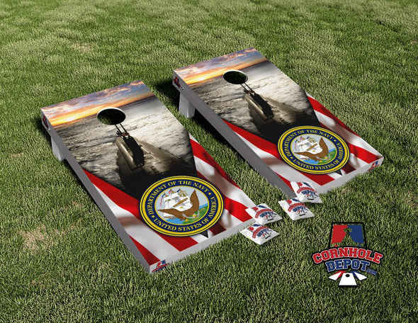 American Flag Patriotic Cornhole Board Vinyl Wrap Skins Laminated Sticker Set Decal