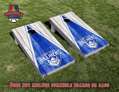 Saint Louis Billikens Cornhole Board Vinyl Wrap Skins Laminated Sticker Set Decal