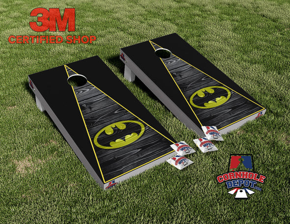 Batman Cornhole Board Vinyl Wrap Skins Laminated Sticker Set Decal