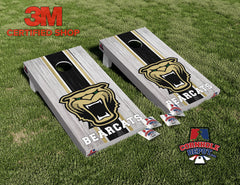 Cincinnati Bearcats Cornhole Board Vinyl Wrap Skins  Laminated Sticker Set Decal