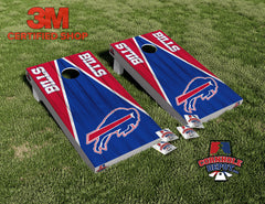 Bills Buffalo Washed Cornhole Board Vinyl Wrap Skins Laminated Sticker Set Decal