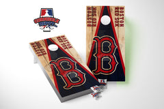 Boston Red Sox Cornhole Board Vinyl Wrap Skins  Laminated Sticker Set Decal