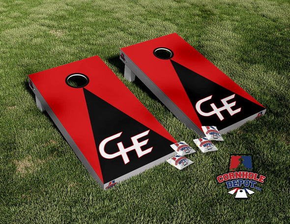 CHE Cornhole Board Vinyl Wrap Skins Laminated Sticker Set Decal
