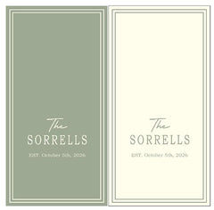 JONATHAN~  1 Millers AND 1 Sorrells  Cornhole Board Vinyl Wrap Skins Laminated Sticker Set Decal