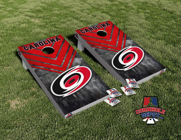 Carolina Hurricanes Carolina Cornhole Board Vinyl Wrap Skins Laminated Sticker Set Decal