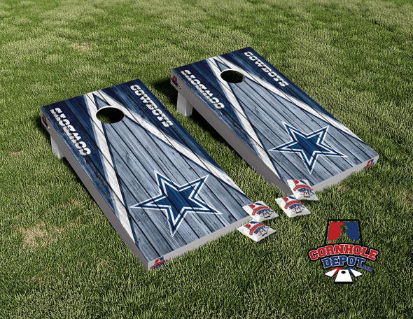 Dallas Cowboys Washed Cornhole Board Vinyl Wrap Skins Laminated Sticker Set Decal