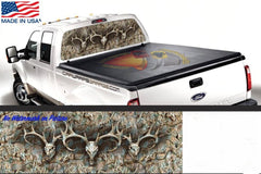 Deer Camouflage Hunting Rear Window Perforated Graphic Decal Trucks Cars Campers