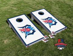Detroit Pistons Cornhole Board Vinyl Wrap Skins Laminated Sticker Set Decal