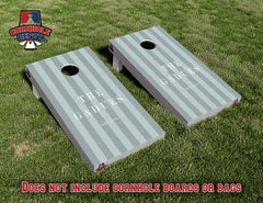 Jonathan~ Gadues Cornhole Board Vinyl Wrap Skins Laminated Sticker Set Decal