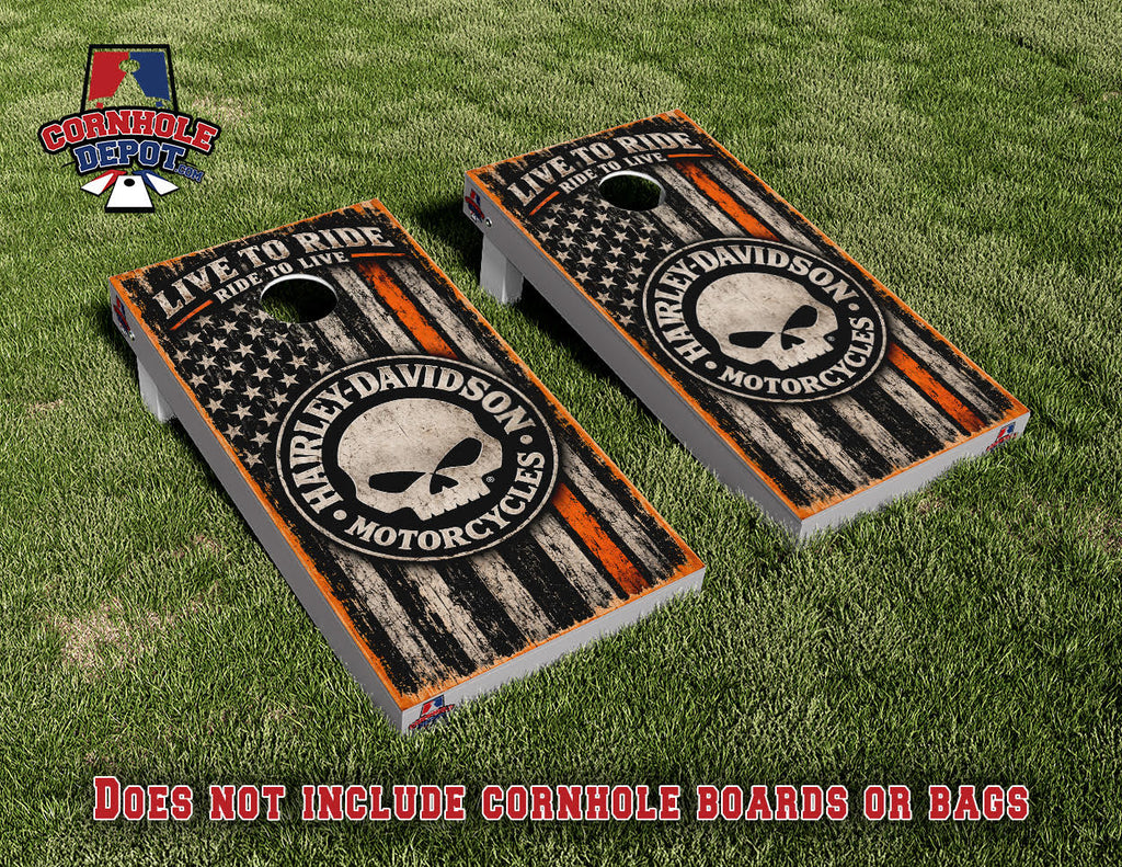 Jeff ~9 sets: 1 Wisconsin Mashup light gray, 1 Harley, 1 Bunnow, 1 Hang, 1 Honor, 1 MU, 1 Go Packers, 1 Wisconsin/Milwaukee and 1 Deer/Ducks Flag Cornhole Board Vinyl Wrap Skins Laminated Sticker Set Decal