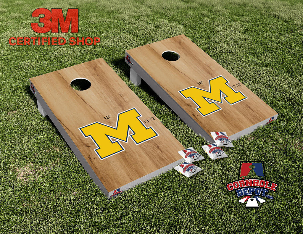Michigan Wolverines Vinyl Laminated Sticker Size 18" x 13.12"