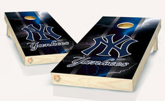 New York Yankees Cornhole Board Vinyl Wrap Skins Laminated Sticker Set Decal