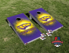 Pointers UW Purple Cornhole Board Vinyl Wrap Skins Laminated Sticker Set Decal