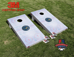 Rink Rat Tour Cornhole Board Vinyl Wrap Laminated Sticker Set Decal