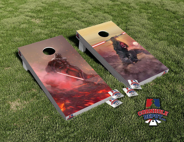 Star Wars Cornhole Board  Vinyl Wrap Skins  Laminated Sticker Decal Set
