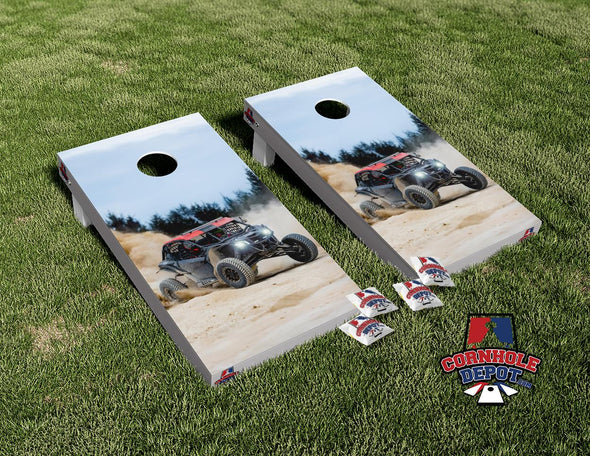 UTV/ATV Dust Cornhole Board Vinyl Wrap Skins Laminated Sticker Set Decal