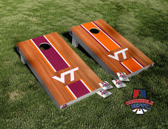 Virginia Tech Cornhole Board Vinyl Wrap Skins Laminated Sticker Decal  Set