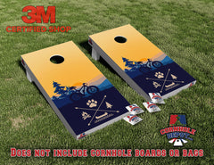 Jonathan~9 sets:  1 Cabarrus,1 Crimson tide, 1 Beach, 1 Bike, 1 Starlight, 1 USA/Pride flag, 1 Navy, 1 Atlanta braves, 1 Lake Wylie and 1 Cantwells Cornhole Board Vinyl Wrap Laminated Sticker Set Decal