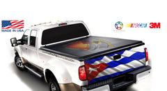 Cuban Flag Bandera de Cuba Tailgate Wrap Vinyl Graphic Decal Sticker Trucks Campers