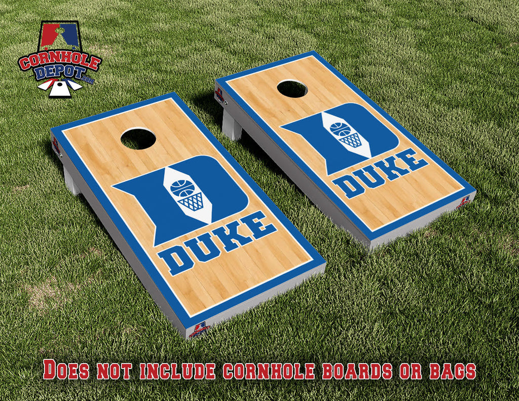 JONATHAN~ Kerr's, 1 C+C, 1 Duke, 1 Braves/Bananas split set and 1 Premier Cornhole Board Vinyl Wrap Skins Laminated Sticker Set Decal