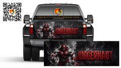 Alan~ 2 Juggernaut Vinyl Wrap Laminated *****SIZE 19”x 30" ****