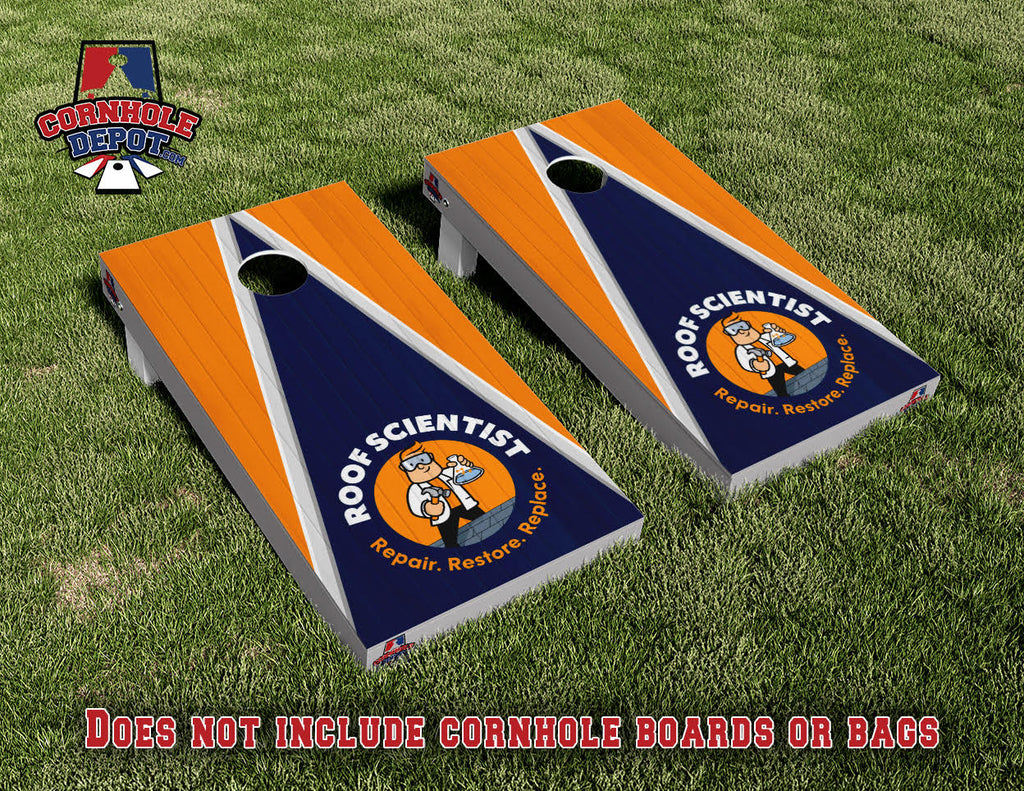 JONATHAN~ 1 Hagans, 1 Millers, 1 Panther, 1 CECE/DUKE, 1 Cooks, 1 Roof Cornhole Board Vinyl Wrap Skins Laminated Sticker Set Decal