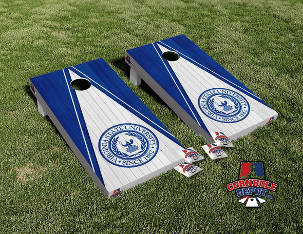 University Virginia Cornhole Board Vinyl Wrap Skins Laminated Sticker Set Decal