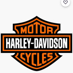 2 Harley Davidson Vinyl Laminated Sticker Size 10" x 14"