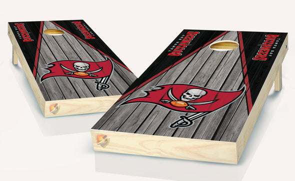 Tampa Bay Sport Cornhole Board Vinyl Wrap Laminated Sticker Set