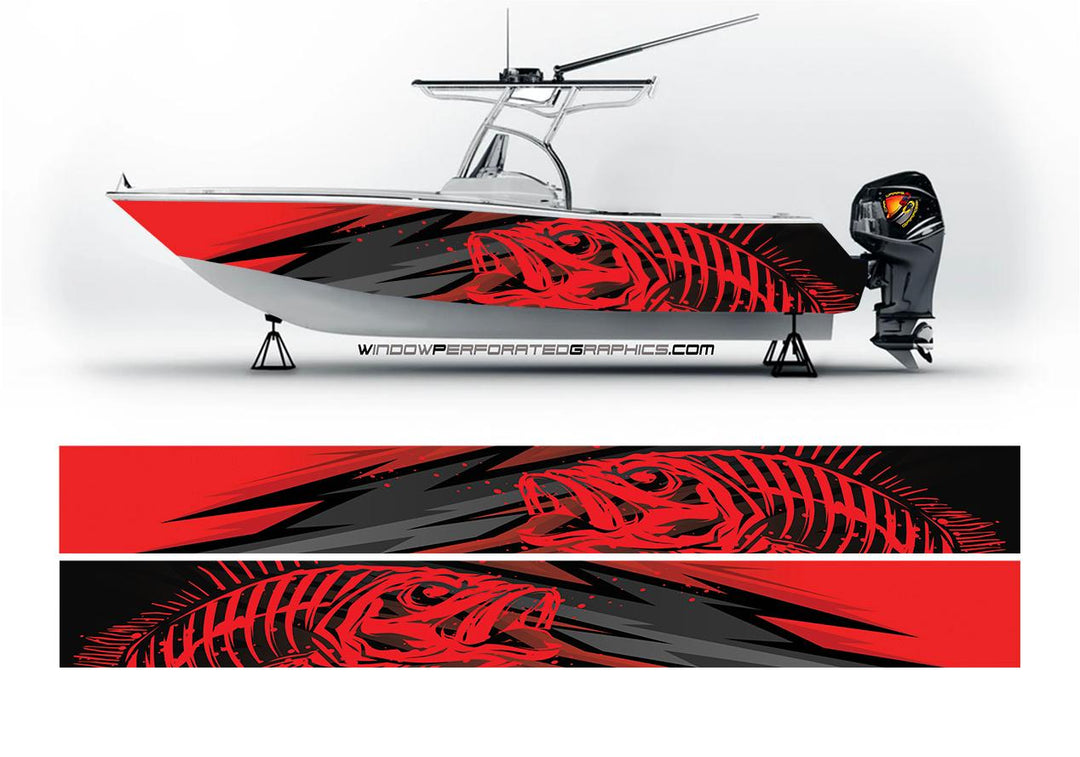 Pontoon Wraps We Print Vinyl Wraps