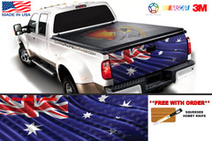 Australian Flag Tailgate Wrap Vinyl Graphic Decal Truck
