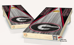 Georgia Bulldogs Cornhole Board Vinyl Wrap Laminated Sticker Set