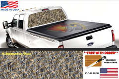 CAMOUFLAGE HUNTING   Rear Window graphic decal Pickup Truck