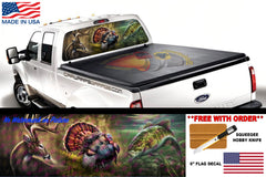 Hunting Deer Turkey Sea Bass Rear Window Graphic Decal Sticker Truck perf