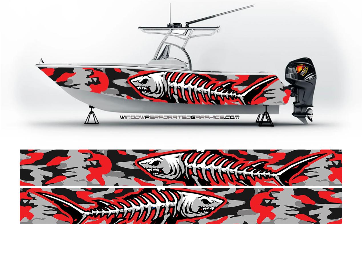 Fishbone Vinyl Decal