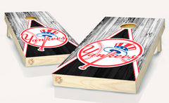 Yankees  Cornhole Board Vinyl Wrap Laminated Sticker Set Decal